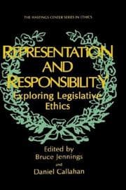 Tapa de Representation and responsibility