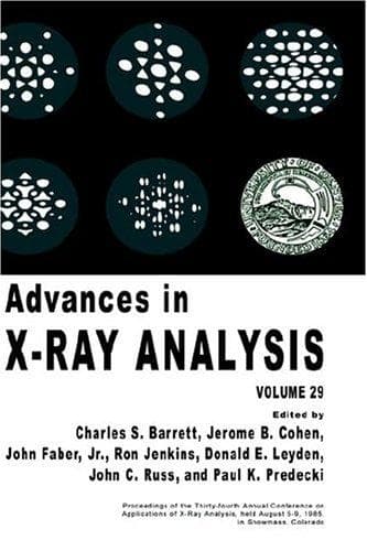 Tapa de Advances in X-Ray Analysis