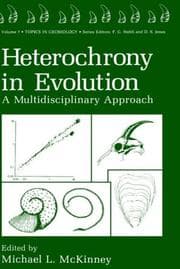 Tapa de Heterochrony in Evolution