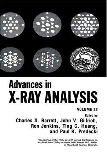 Tapa de Advances in x-ray analysis