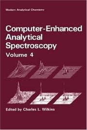 Tapa de Computer-Enhanced Analytical Spectroscopy Volume 4 (Modern Analytical Chemistry)