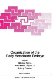Tapa de Organization of the early vertebrate embryo