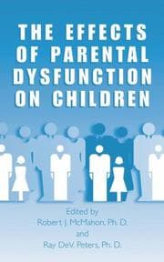 Tapa de The effects of parental dysfunction on children