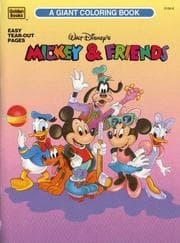 Tapa de Walt Disneys Friends Giant Coloring Book (Giant Colouring & Activity Books)
