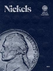 Tapa de Coin Folders Nickels