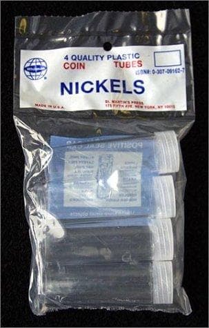 Tapa de Peg Bag Coin Tubes - Nickel