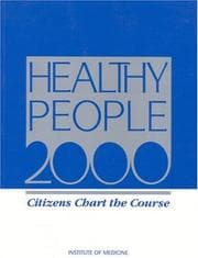 Tapa de Healthy people 2000