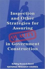 Tapa de Inspection and other strategies for assuring quality in government construction