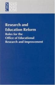 Tapa de Research and Education Reform