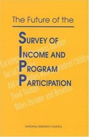 Tapa de The Future of the Survey of Income and Program Participation