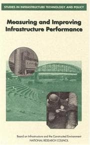 Tapa de Measuring and Improving Infrastructure Performance