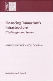 Tapa de Financing tomorrow's infrastructure