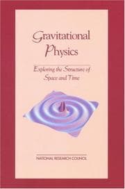 Tapa de Gravitational physics