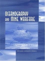 Tapa de Oceanography and mine warfare