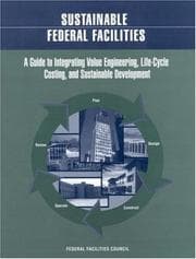Tapa de Sustainable federal facilities--