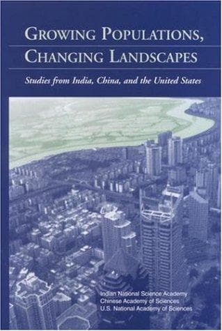 Tapa de Growing populations, changing landscapes