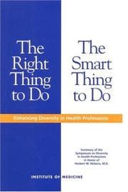 Tapa de The right thing to do, the smart thing to do