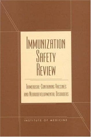 Tapa de Immunization Safety Review