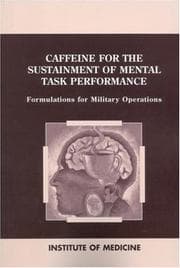 Tapa de Caffeine for the sustainment of mental task performance