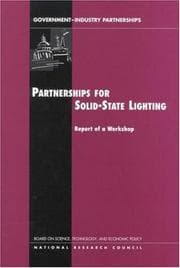 Tapa de Partnerships for solid-state lighting