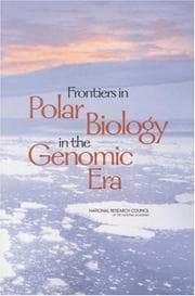 Tapa de Frontiers in polar biology in the genomic era