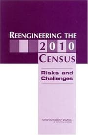 Tapa de Reengineering the 2010 census