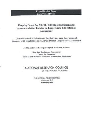Tapa de Keeping score for all