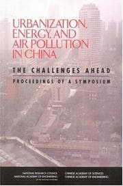 Tapa de Urbanization, energy, and air pollution in China