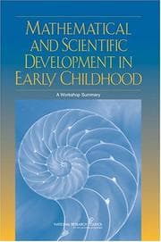 Tapa de Mathematical and scientific development in early childhood