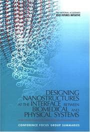 Tapa de Designing nanostructures at the interface between biomedical and physical systems