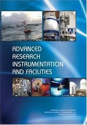 Tapa de Advanced research instrumentation and facilities