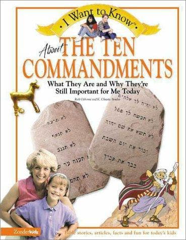 Tapa de I Want to Know About  the Ten Commandments