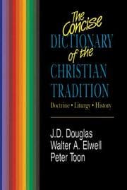 Tapa de The concise dictionary of the Christian tradition