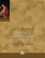 Tapa de Zondervan NASB exhaustive concordance
