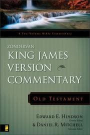 Tapa de Zondervan King James Version commentary