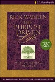 Tapa de The Purpose Driven Life Dvd Study Guide