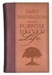 Tapa de Daily Inspiration for the Purpose-Driven® Life (Purpose Driven Life)