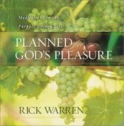 Tapa de Planned for God's pleasure