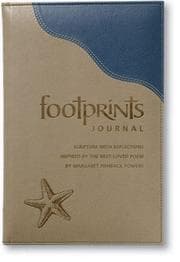 Tapa de Footprints Deluxe Journal (Journals)