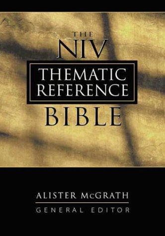Tapa de NIV Thematic Reference Bible