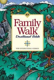 Tapa de Family walk devotional Bible