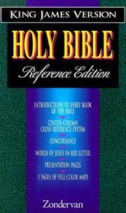 Tapa de Reference Bible