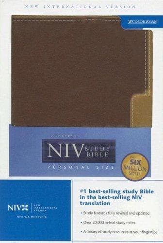 Tapa de Study Bible-NIV-Personal Size
