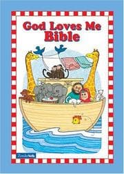 Tapa de God Loves Me Bible (Boys)
