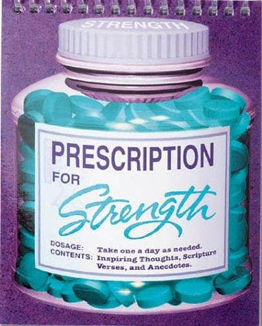 Tapa de Prescription for strength
