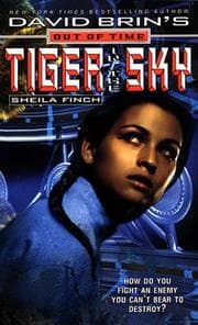 Tapa de David Brin's Out of Time Tiger in Sky (David Brin's Out of Time!)