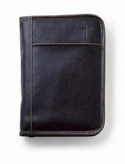 Tapa de Distressed Leather-Look Bible Cover Brown XL