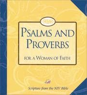 Tapa de Psalms and proverbs for a woman of faith