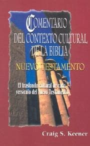 Tapa de Comentario del Contexto Cultural de la Biblia