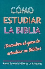 Tapa de Como Estudiar la Biblia